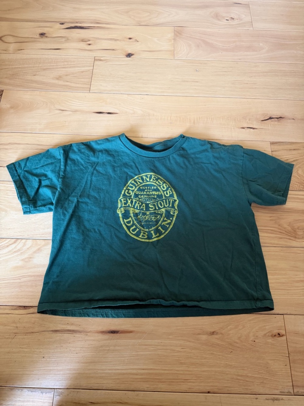 Guinness Green womens' T-Shirt - Extra Stout Dublin Graphic